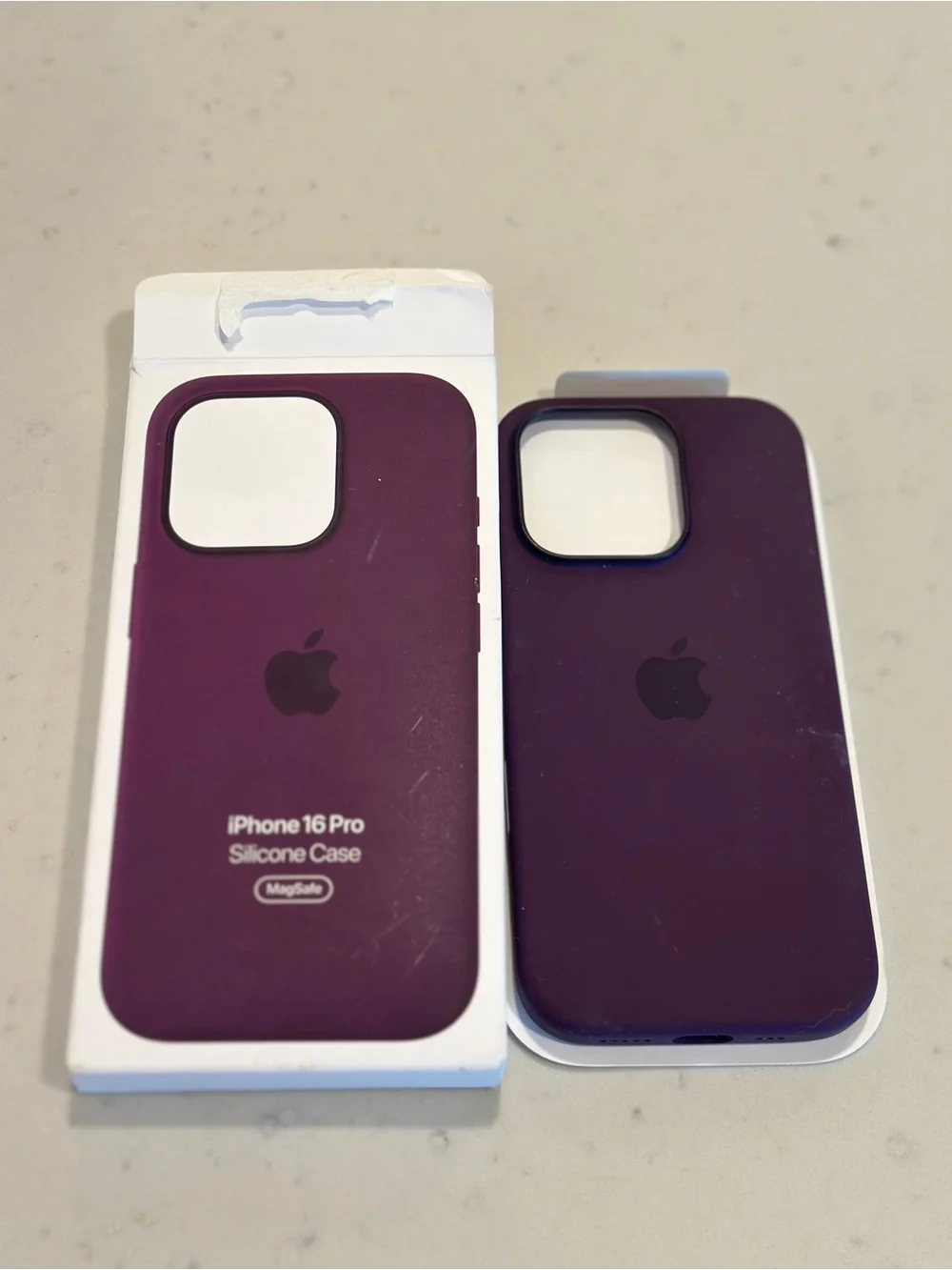 NIB iPhone Case Purple Silicone iPhone 16 Pro